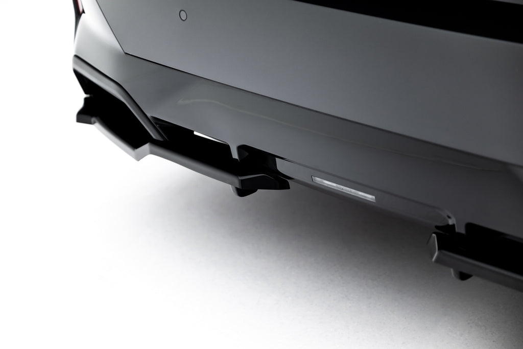 Splitter Laterali Posteriori V.2 BMW Serie 5 G60 — vista frontale