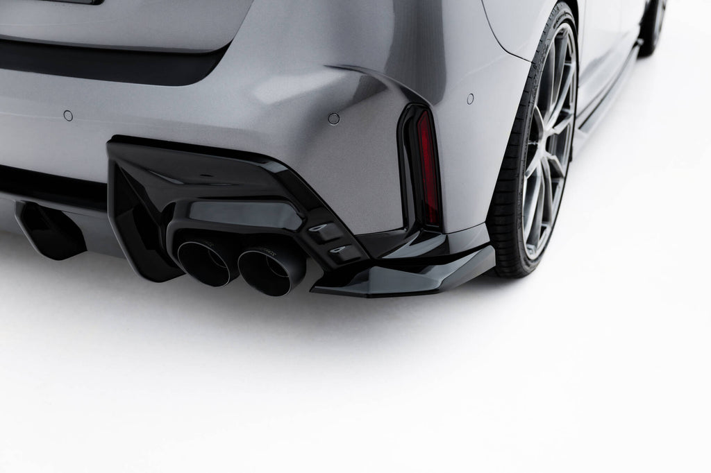 Splitter Laterali Posteriori V.2 BMW Serie 1 M135i xDrive F70 — particolare della finitura
