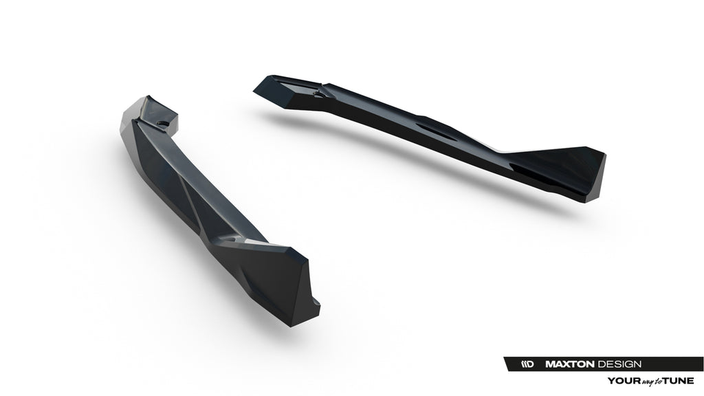 Splitter Laterali Posteriori V.2 BMW Serie M5 F90 Facelift — vista laterale