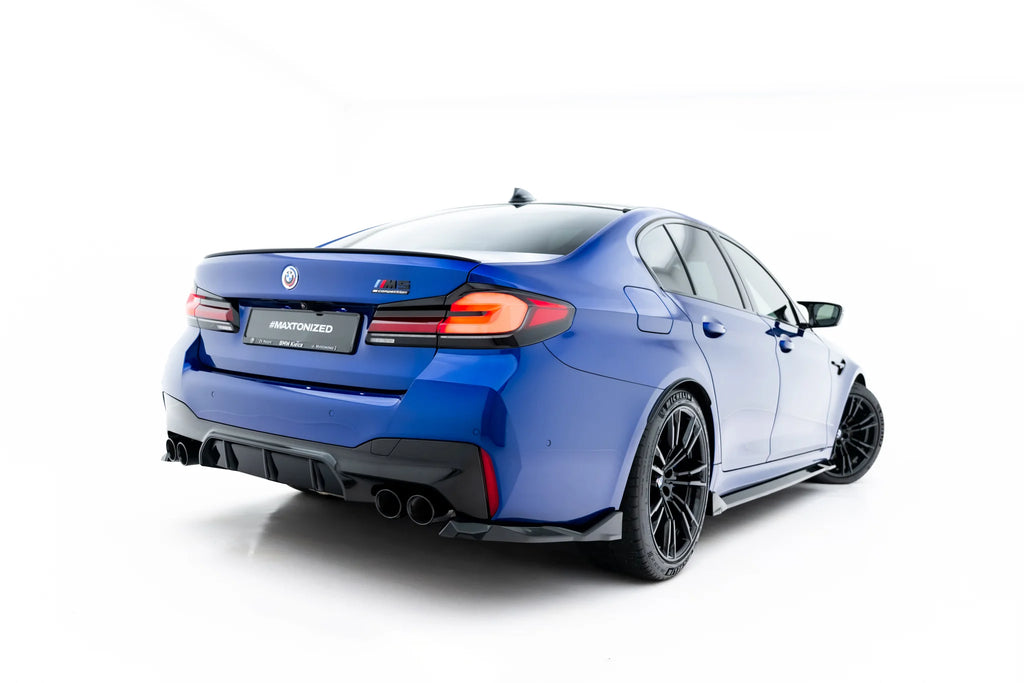 Splitter Laterali Posteriori V.1 BMW Serie M5 F90 Facelift — dettaglio del profilo
