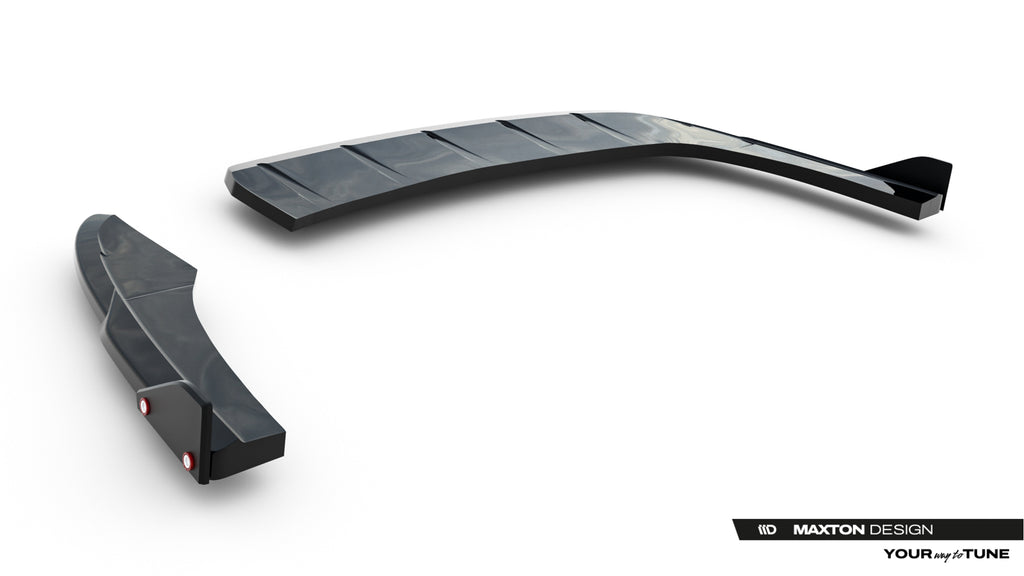 Splitter Laterali Posteriori V.2 Hyundai i30 Station Wagon Mk3 Facelift + Flap N-Line — particolare della finitura