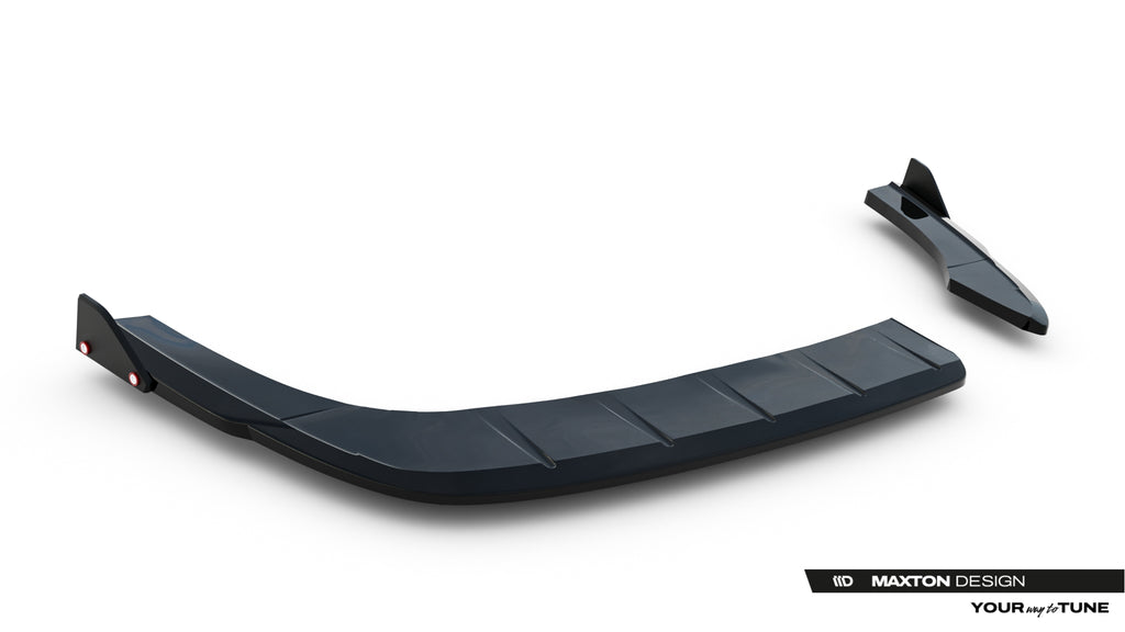 Splitter Laterali Posteriori V.2 Hyundai i30 Station Wagon Mk3 Facelift + Flap N-Line — vista posteriore