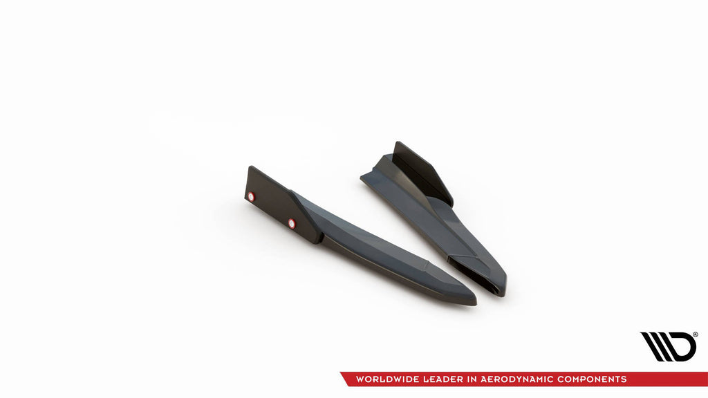 Splitter Laterali Posteriori V.2 Skoda Octavia RS Mk4 + Flap — vista laterale