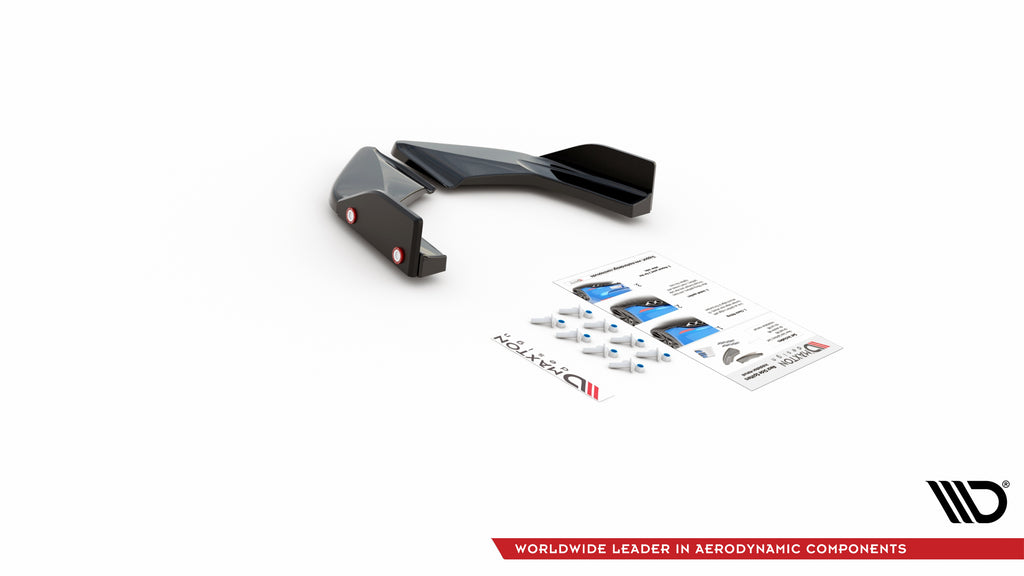 Splitter Laterali Posteriori V.2 Volkswagen Golf GTI Mk8 + Flap GTE — vista d'insieme