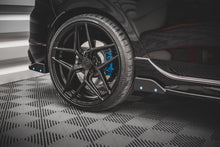 Load image into Gallery viewer, Splitter Laterali Posteriori V.2 Volkswagen Golf R Hatchback Mk8 + Flap — vista laterale