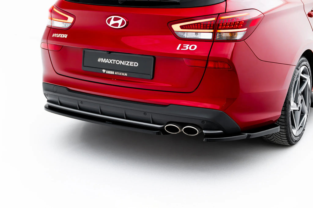 Splitter Laterali Posteriori V.2 Hyundai i30 Station Wagon Mk3 Facelift N-Line — vista d'insieme