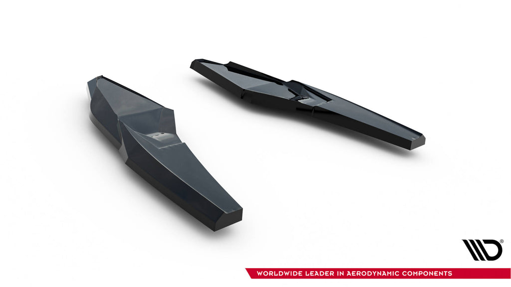 Splitter Laterali Posteriori V.3 Audi S3 Berlina 8Y Facelift — vista laterale