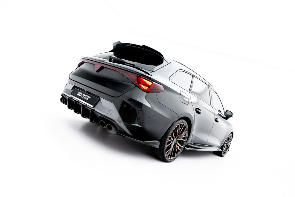 Splitter Laterali Posteriori V.3 Cupra Leon ST Mk1 Facelift — vista posteriore