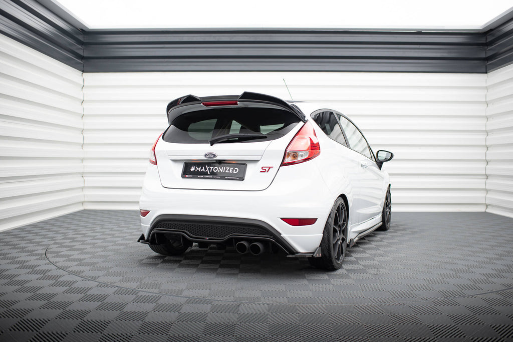 Splitter Laterali Posteriori V.3 Ford Fiesta ST Mk7 Facelift + Flap — dettaglio del profilo