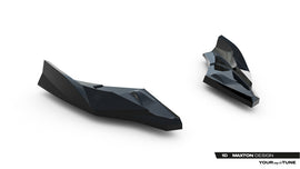 Splitter Laterali Posteriori V.4 Audi S3 Sportback 8Y Facelift — dettaglio del profilo