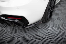 Splitter Laterali Posteriori V.5 BMW Serie 1 F20 Facelift + Flap M-Pack / M140i — dettaglio del profilo