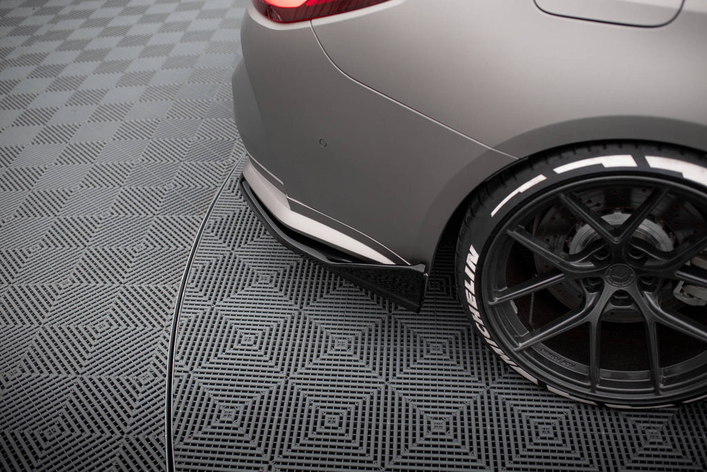 Splitter Laterali Posteriori V.5 BMW Serie M4 G82/G83 — montato sulla vettura