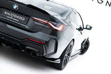 Carica l'immagine nel visualizzatore di Gallery, Splitter Laterali Posteriori V.8 BMW Serie 4 G22 Facelift M-Pack — vista laterale