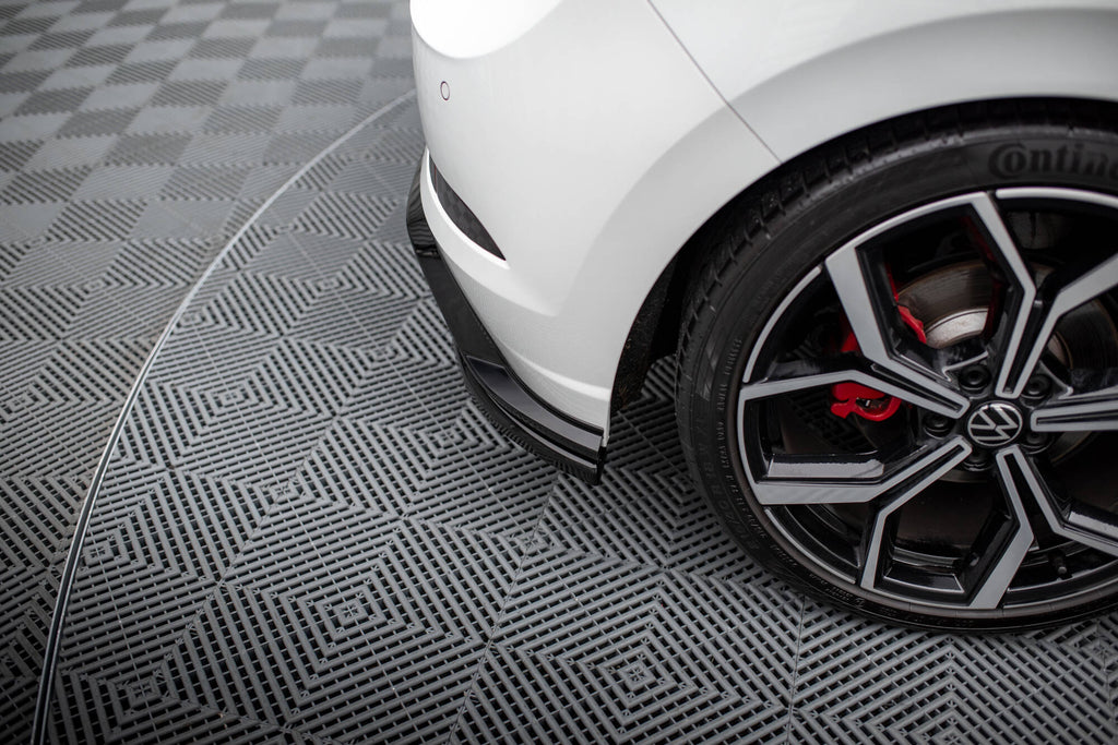 Splitter Laterali Posteriori Volkswagen Polo GTI Mk6 Facelift — vista laterale
