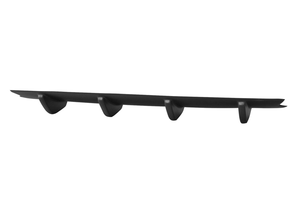 Vista laterale del diffusore posteriore in ABS per Alfa Romeo 156 GTA