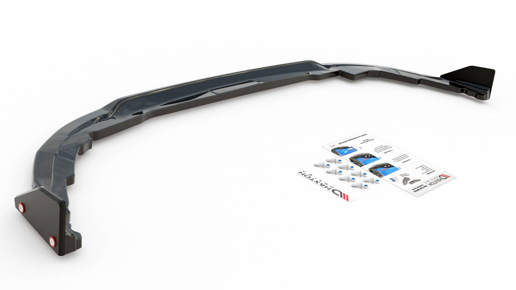 Splitter Posteriore Centrale Toyota GR Corolla Hatchback XII + Flap GR Sport — vista laterale