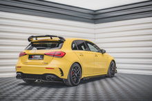 Carica l'immagine nel visualizzatore di Gallery, Splitter Posteriore Centrale Mercedes Classe A 35 AMG W177 + Flap AMG 45 S Aero Pack — montato sulla vettura