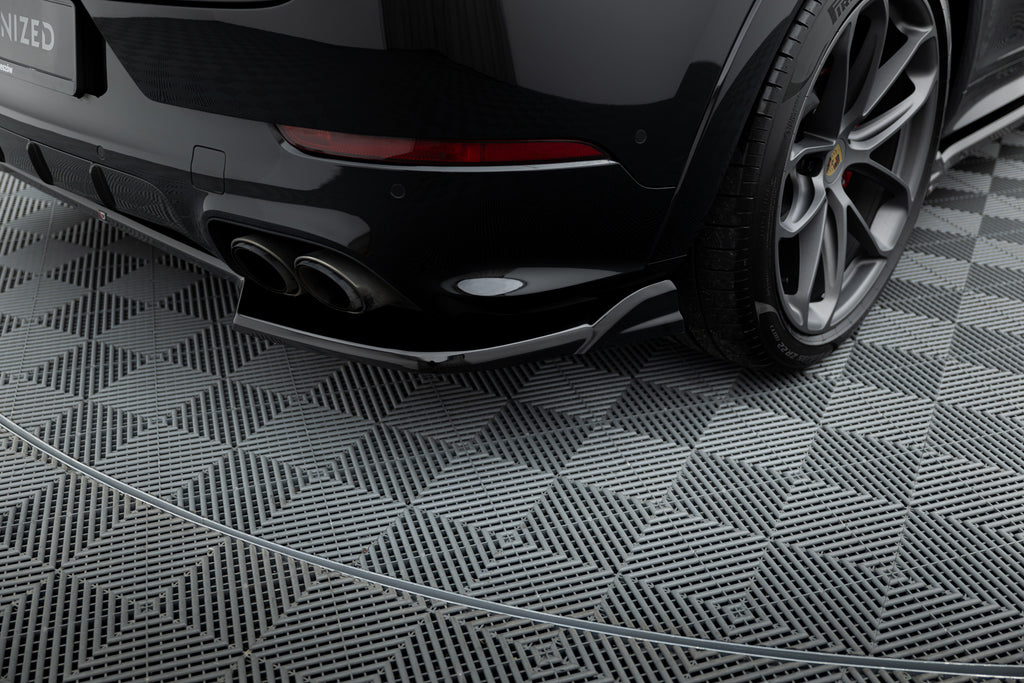 Splitter Posteriore Centrale Porsche Cayenne Sport Design / Turbo SUV / Coupe Mk3 Facelift — vista d'insieme