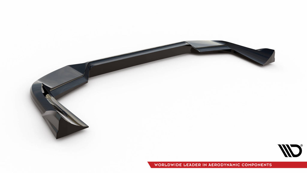 Splitter Posteriore Centrale Porsche Cayenne Sport Design / Turbo SUV / Coupe Mk3 Facelift — vista laterale