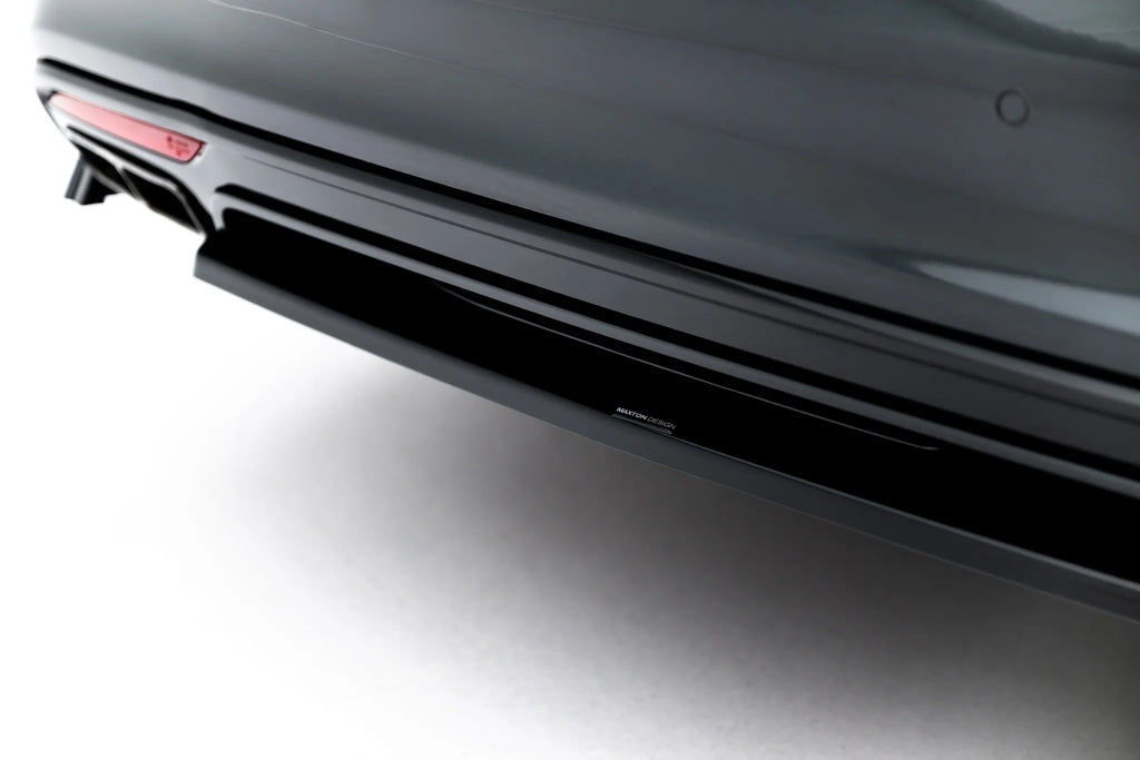 Splitter Posteriore Centrale V.2 Mercedes Classe S W222 AMG-Line — particolare della finitura