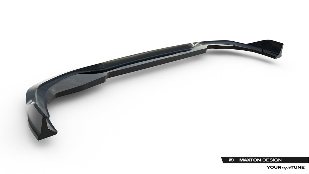 Splitter Posteriore Centrale Volkswagen Golf Hatchback Mk8 Facelift — dettaglio del profilo