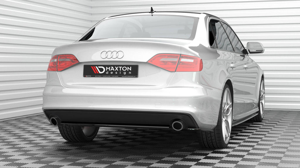 Splitter Posteriore Centrale Audi A4 B8 Facelift S-Line — vista d'insieme