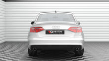 Load image into Gallery viewer, Splitter Posteriore Centrale Audi A4 B8 Facelift S-Line — vista posteriore
