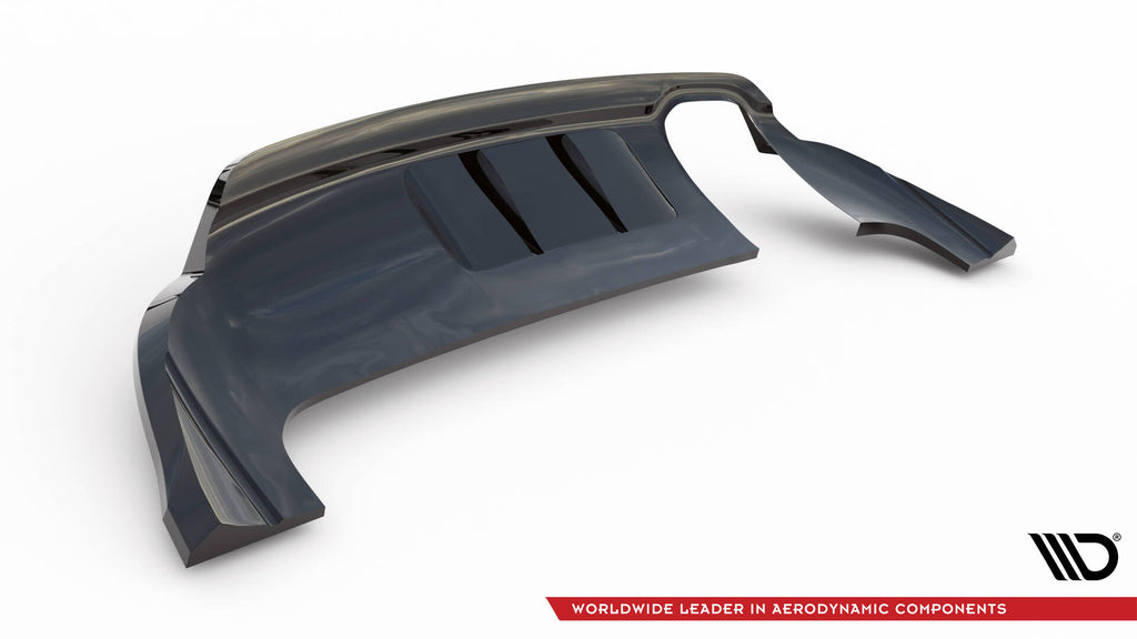 Splitter Posteriore Centrale Audi Q3 8U S-Line — dettaglio del profilo