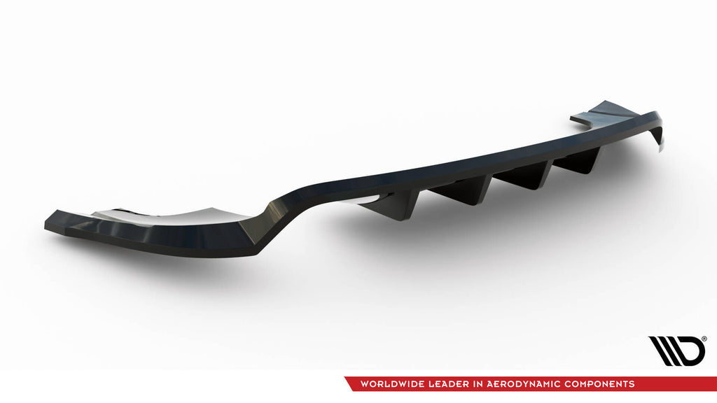 Splitter Posteriore Centrale Audi Q3 8U S-Line — vista laterale