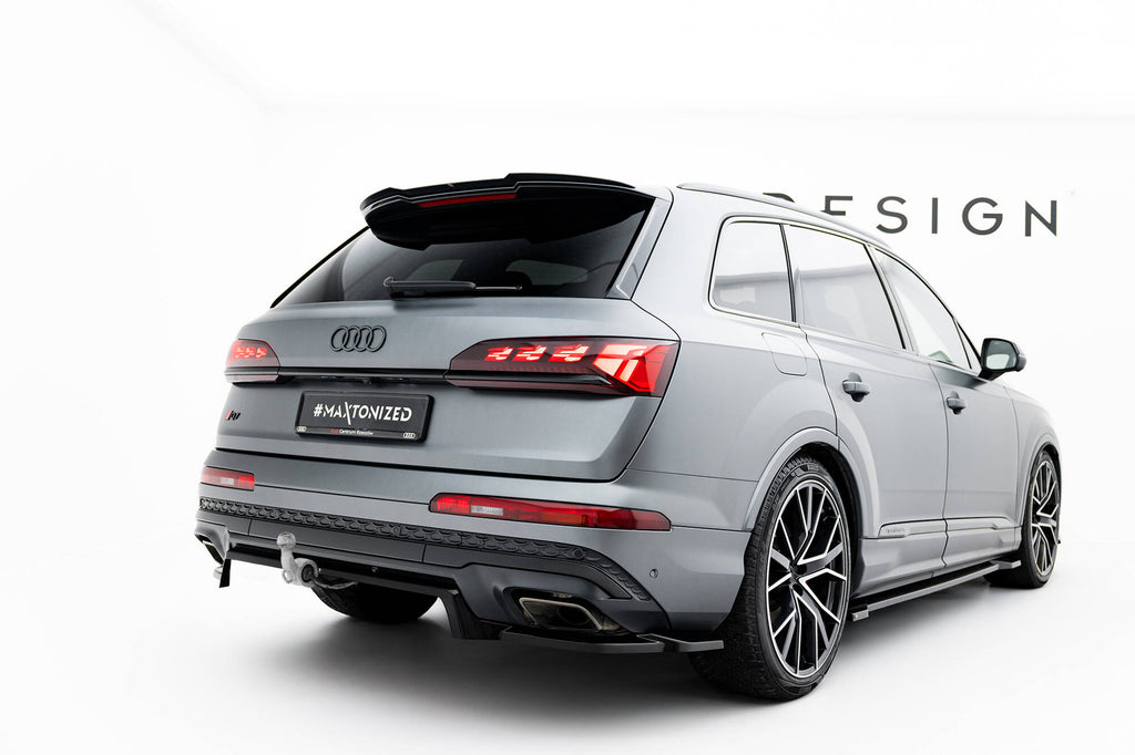 Splitter Posteriore Centrale Audi Q7 S-Line Mk2 Facelift 2 — dettaglio del profilo