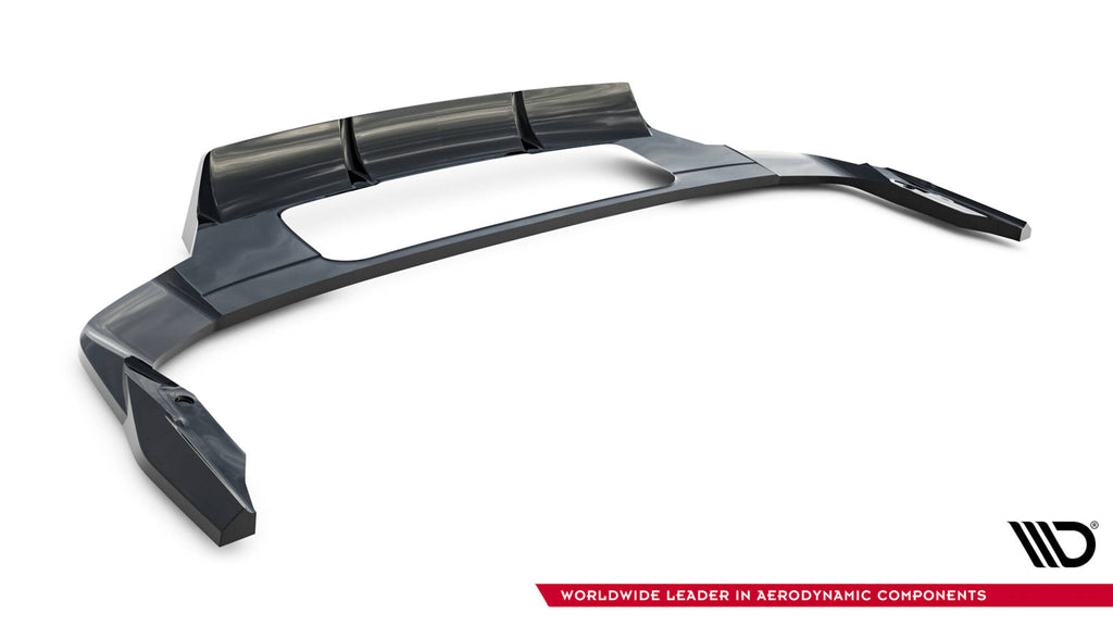 Splitter Posteriore Centrale Audi Q7 S-Line Mk2 Facelift 2 — vista posteriore