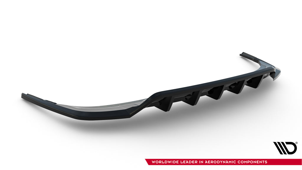 Splitter Posteriore Centrale Audi Q7 Mk2 Facelift S-Line — vista posteriore