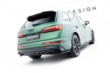 Load image into Gallery viewer, Splitter Posteriore Centrale Audi Q7 Mk2 Facelift S-Line — dettaglio del fissaggio