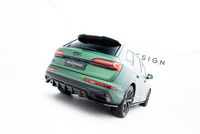 Load image into Gallery viewer, Splitter Posteriore Centrale Audi Q7 Mk2 Facelift S-Line — vista angolata