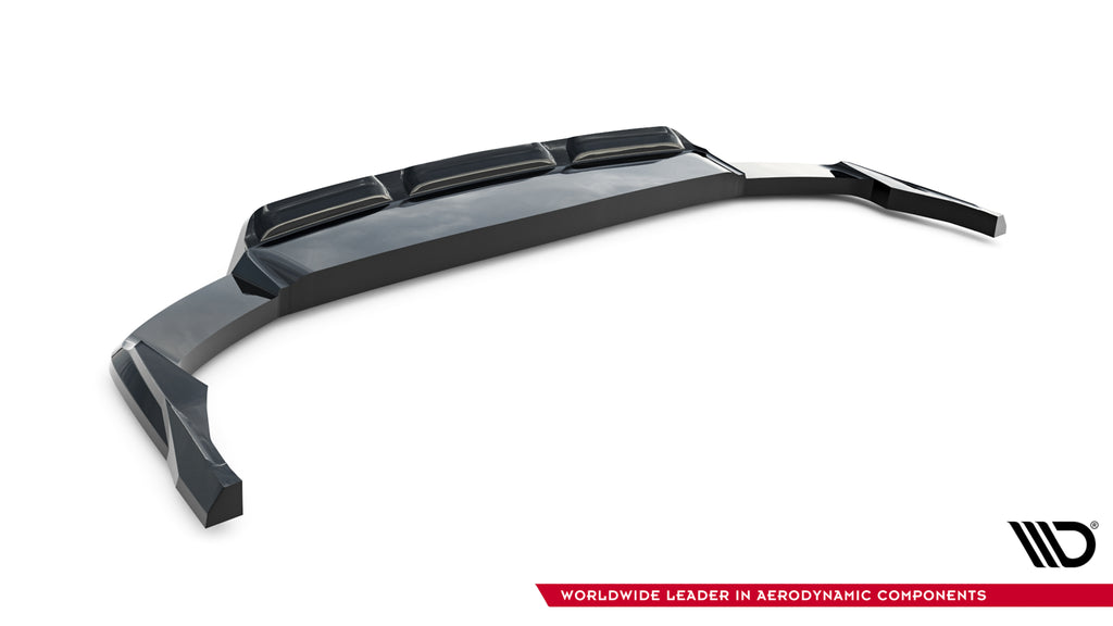 Splitter Posteriore Centrale Audi Q8 Mk1 Facelift — dettaglio del profilo