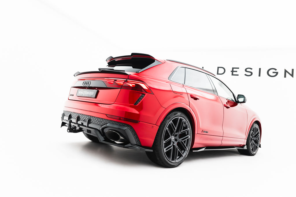 Splitter Posteriore Centrale Audi RSQ8 Mk1 Facelift — vista d'insieme
