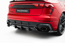 Load image into Gallery viewer, Splitter Posteriore Centrale Audi RSQ8 Mk1 Facelift — vista laterale