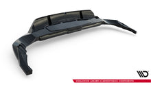 Load image into Gallery viewer, Splitter Posteriore Centrale Audi RSQ8 Mk1 Facelift — vista angolata