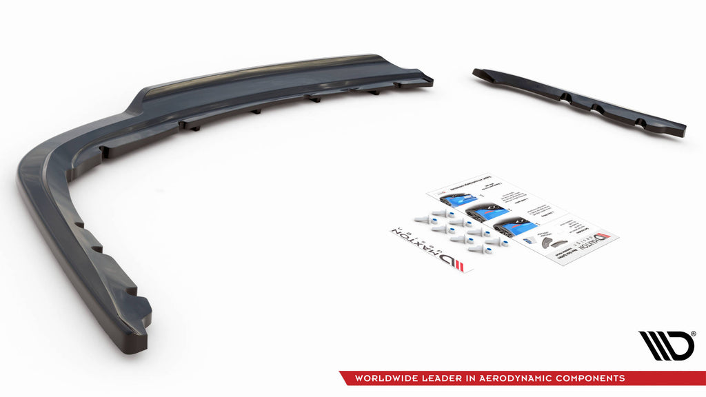 Splitter Laterali Posteriori BMW Serie 3 Berlina E90 — particolare della finitura