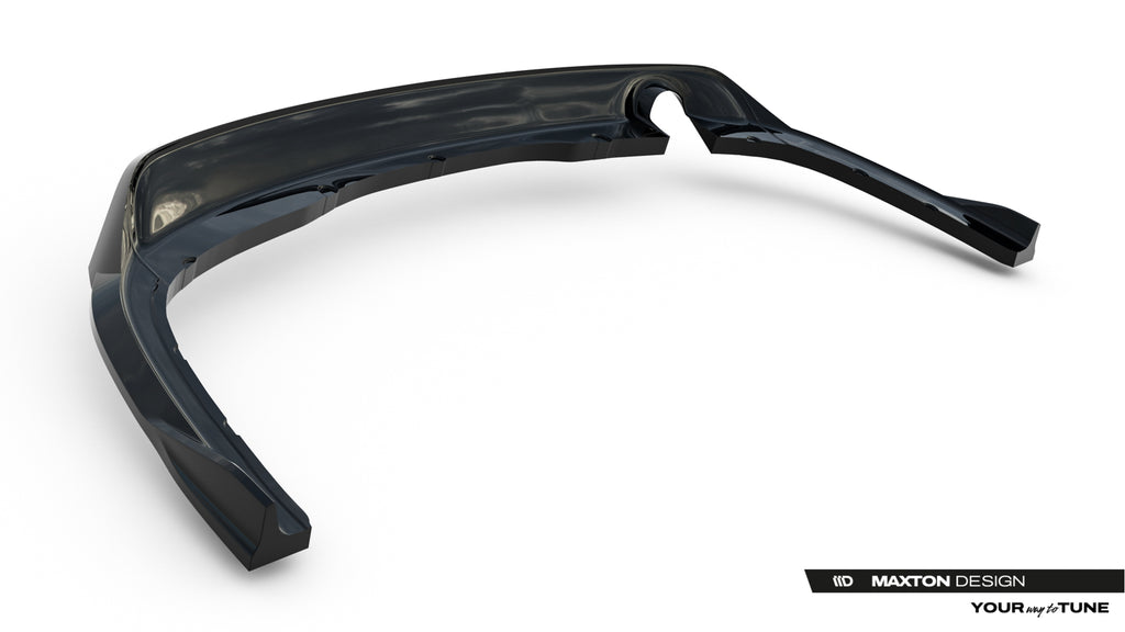 Splitter Posteriore Centrale BMW Serie 3 F30 Sportline — vista laterale