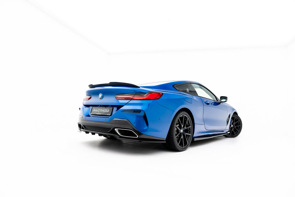 Splitter Posteriore Centrale BMW Serie 8 Coupé G15 M-Pack — montato sulla vettura