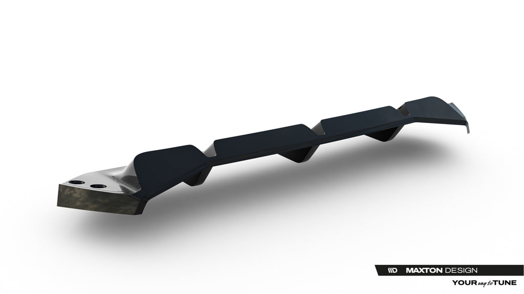Splitter Posteriore Centrale BMW Serie M5 F90 — vista laterale