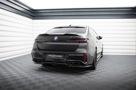 Splitter Posteriore Centrale Maxton Design compatibile con BMW Serie 7 G70 M760e — vista d'insieme