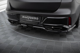 Splitter Posteriore Centrale Maxton Design compatibile con BMW Serie 7 G70 M760e — dettaglio del profilo