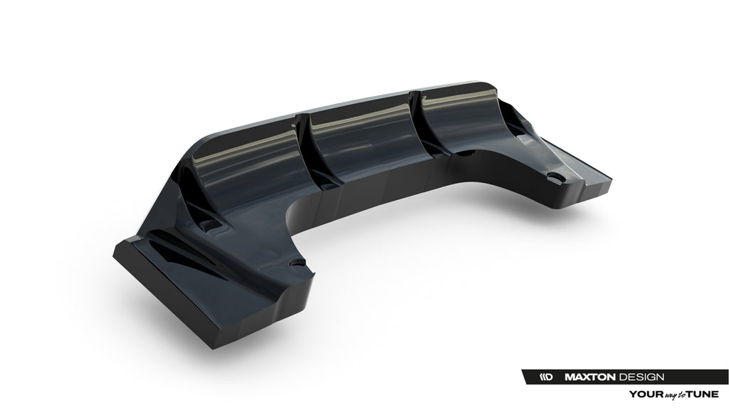 Splitter Posteriore Centrale BMW X1 U11 M35i — vista laterale