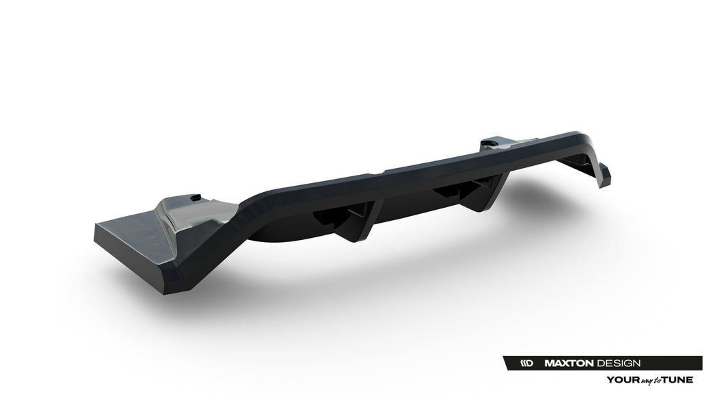 Splitter Posteriore Centrale BMW X1 U11 M35i — particolare della finitura