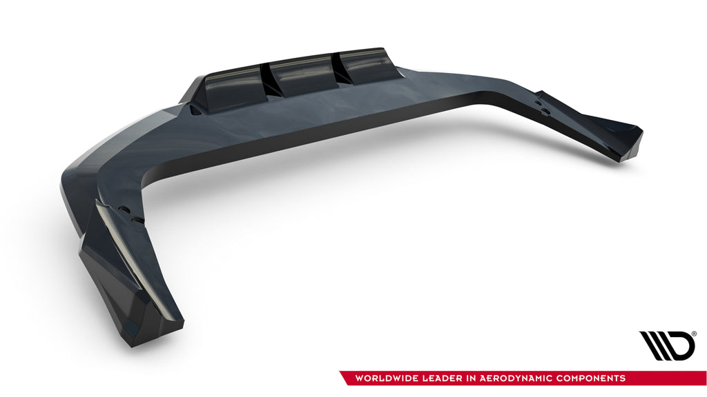 Splitter Posteriore Centrale BMW X2 U10 M-Pack — dettaglio del profilo