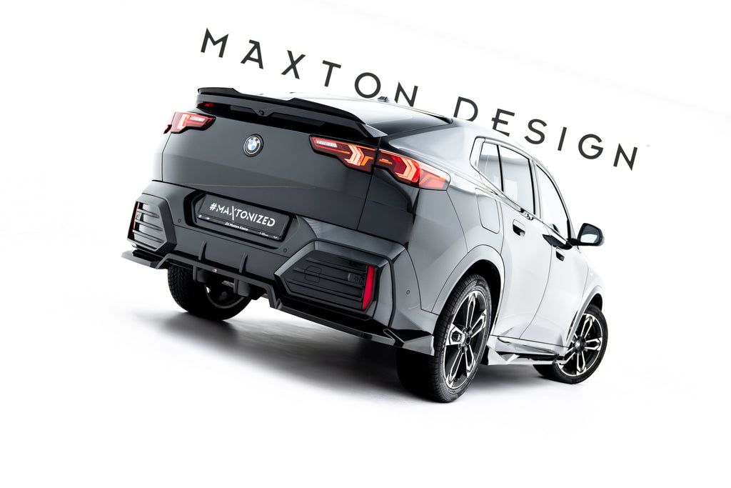Splitter Posteriore Centrale BMW X2 U10 M-Pack — vista posteriore