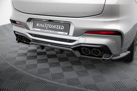 Splitter Posteriore Centrale BMW X4 M F98 — dettaglio del profilo