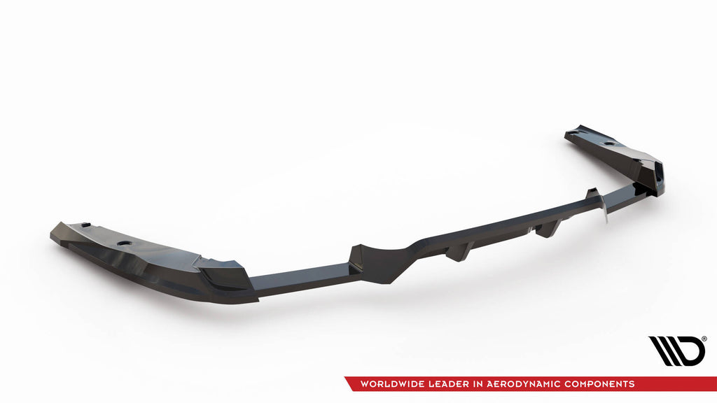 Splitter Posteriore Centrale BMW X4 M F98 — vista posteriore